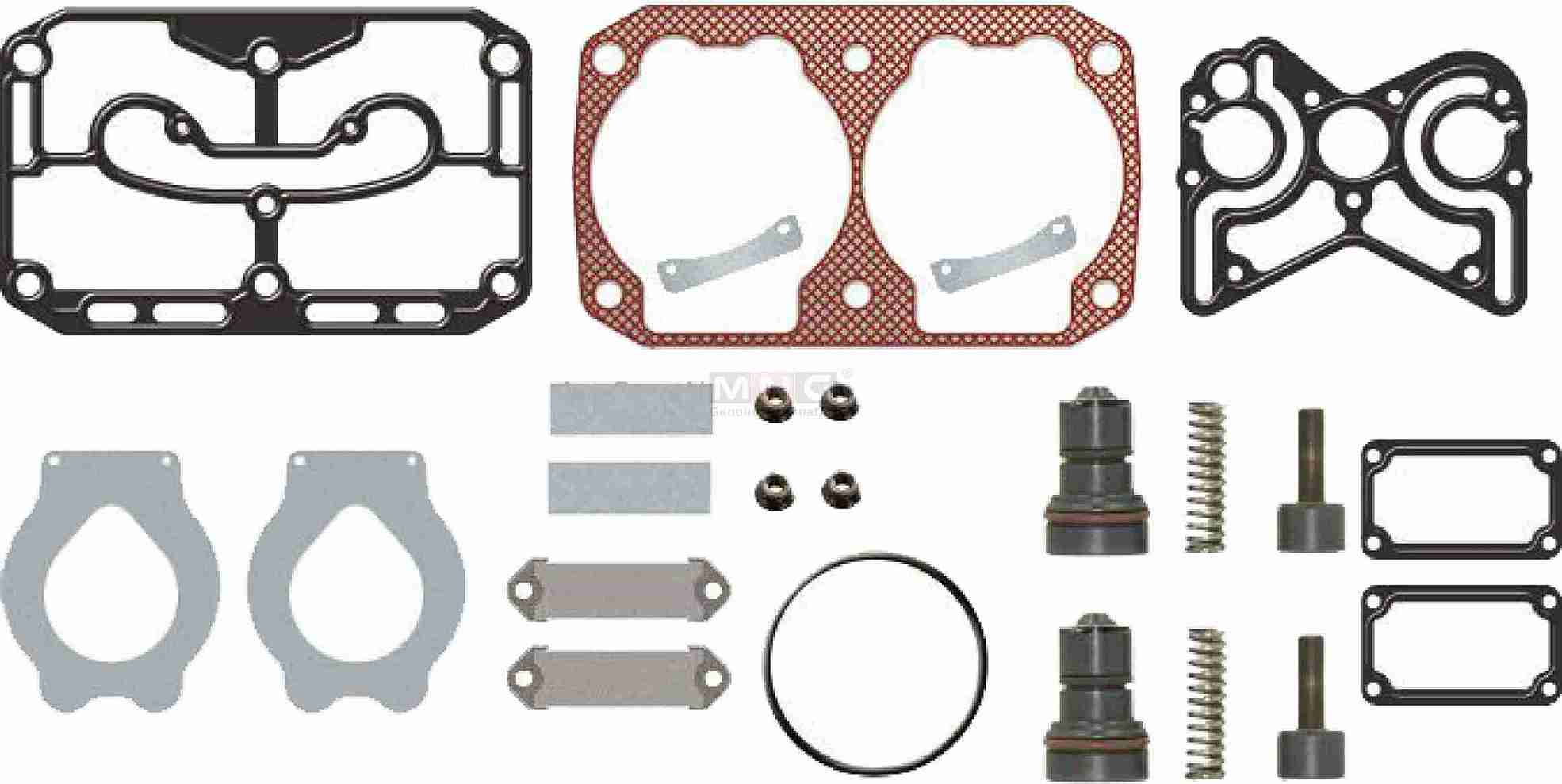 41211340S2-MNG-REPAIR-KIT-COMPRESOR-IVECO