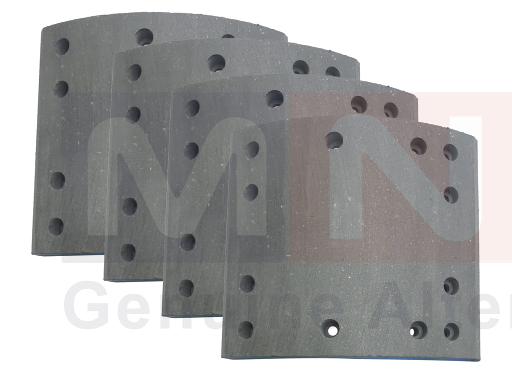 MNG Spare Parts 163-668 replaces Brake Lining 1st Over Size 19037 Fruehauf