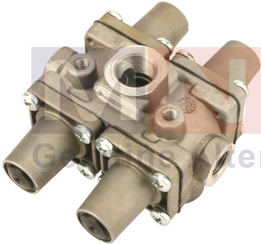 MNG Spare Parts replaces Four Circuit Protection Valve 42008282, Ii33856 Iveco