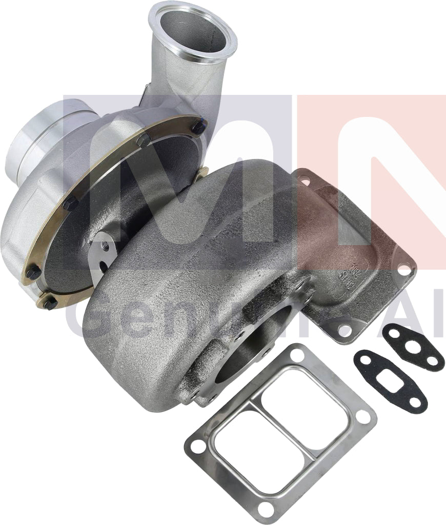 MNG Spare Parts replaces Turbocharger With Gasket Kit, Iveco 500373230 Turbotech Turbostar