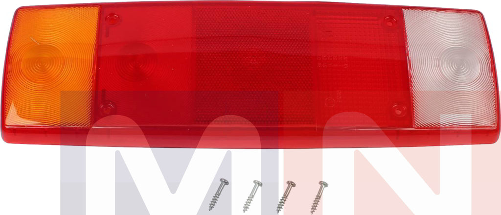 MNG Spare Parts 54-001 replaces TAIL LAMP GLASS 698603, 040500 F65/75/85/95 (R), 54-001 DAF