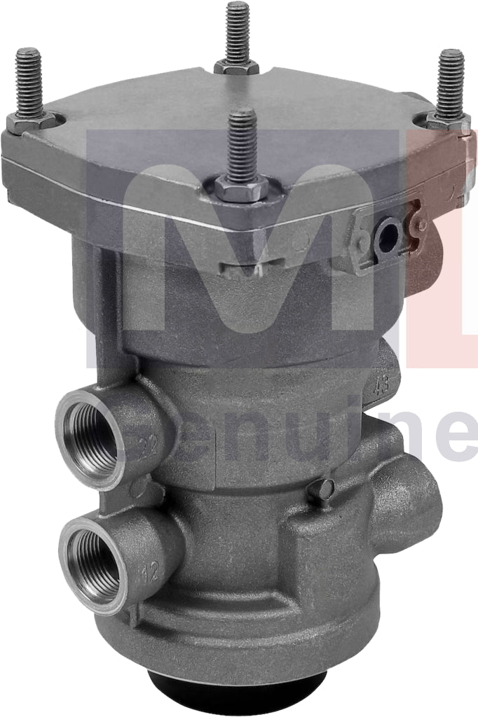 MNG Spare Parts 106-142 replaces TRAILER CONTROL VALVE, DAF 1450726, AC599A F75/95 65/75/85CF 95XF, 106-142