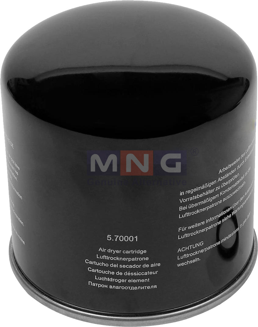 MNG Spare Parts 115-026 replaces AIR DRYER CARTRIDGE DAF II41300F, 1527759 65/75/85CF LF45/55 CF65 CF75, 115-026